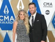 Carrie Underwood and Mike Fisher at the 54th CMA Awards (Image via Getty)